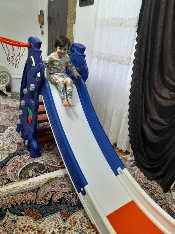 سرسره کودک مدل خرگوش